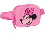 Safta Minnie Mouse Loving Belt Bag Rosa Rosa Taglia Unica