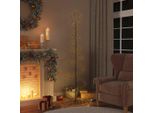 Vidaxl Albero Di Natale A Led 120 Led Bianco Caldo 180 Cm