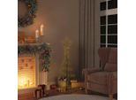 Vidaxl Albero Di Natale A Led 80 Led Bianco Caldo 120 Cm