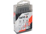 Set Di Punte Da 1/4" (6,3 Mm) Ph2X65 Mm 10 Pezzi"