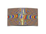Digital Art Psychedelic Designer Wall Clock Orologio Da Parete Moderno Di Design Silenzioso Senza Ticchettio Dixtime 3DS-0275