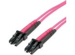 Cavo Patch In Fibra Ottica TelegÄRtner 2X G50/125 OM4, 1X Lc Duplex - 1X Lc Duplex, Viola, 5 M