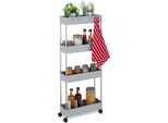 Relaxdays Carrello Per Nicchie A 4 Livelli