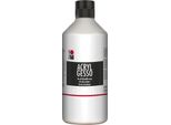 Marabu 12040075808 Fondo Acrilico Marabu "Acryl Gesso"", 500 Ml, Bianco"