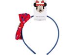 Cerchietto Minnie Mouse Con Fiocco Rosso