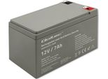 Qoltec 53076 Agm Battery | 12V | 7Ah | Max. 105A | Security