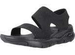 Sandali Del Marchio Skechers Del Modello Arch Fit Nero