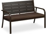 Panca Da Giardino Relaxdays Con Cuscino