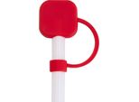 Floso - Protezione Per Cannuccia "Sip"", Silicone PF4767 (Taglia Unica) (Rosso)"