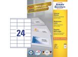 Avery 3422-100.IT Avery Etichetta Multiuso, 70 X 35 Mm, Bianco