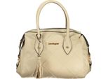 Elegante Borsa Beige Con Tracolla E Tasca Interna - Ideale Per Le Donne