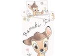 Set Di Biancheria Da Letto Per Bambini Bambi Baby 100 X 135 Cm + 40 X 60 Cm 100 % Cotone
