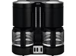 Krups Duothek Plus Km 8508 - Kaffee-/Teebereiter - 10 Tassen - Schwarz
