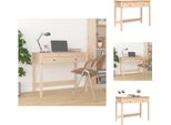 Vidaxl Scrivania Con Cassetti 100X50X78 Cm In Legno Di Pino Massiccio - Scrivanie