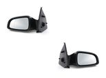 Johns, Adatto Per Opel Astra Specchio Esterno H 03/04-01/10 Set Di Specchietti Destro E Sinistro, Nero