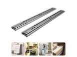 Tolletour Guide Per Cassetti A Estrazione Totale 45 Mm Guide Per Carichi Pesanti Guide Telescopiche Guide Con Cuscinetti A Sfera 250 Mm 6 Pezzi