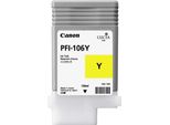 Canon PFI-106 Y - 130 Ml - Giallo - Originale - Contenitore D'inchiostro - Per Imageprograf Ipf6300, IPF6300S, Ipf6350, Ipf6400, Ipf6400Se, IPF6450