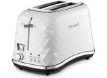De'longhi Brillante Ctj 2103.W - Tostapane - 2 Dischi - 2 Fessure - Bianco