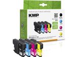 Kmp Multipack B78V - Confezione Da 4 - Nero, Giallo, Ciano, Magenta - Compatibile - Scatola - Cartuccia D'inchiostro