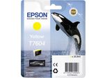 Epson T7604 - Gelb - Original - Blisterverpackung - Tintenpatrone (C13T76044010)