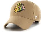 47 Brand Snapback Cap - Nhl Chicago Blackhawks Beige Cammello