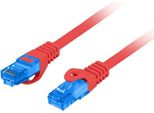 Lanberg PCF6A-10CC-0050-R Cavo Di Rete Rosso 0,5 M Cat6A S/Ftp (S-STP) (PCF6A-10CC-0050-R)