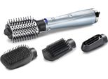 Babyliss Hydro-Fusion Hydro Fusion Smooth & Shape, Spazzola Ad Aria Calda, Calda, Pulsanti, Tutti I Capelli, Lunghi, Medi, Corti, Grigio, Argento