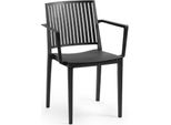 Poltrona Da Giardino Bars Armchair Nero