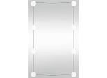 Vidaxl Specchio Da Parete Con Luci Led 40X60 Cm Vetro Rettangolare