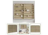 Vetrina The Living Store Rovere Sonoma 100X8,5X75 Cm Materiale In Legno