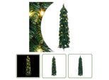 The Living Store Albero Di Natale Artificiale Con Illuminazione 45 Led 90 Cm