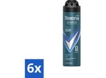 Rexona Uomo - Deodorante Spray - Cobalto Dry - Freschezza Sportiva - 150 Ml - Confezione Risparmio - 6 Pezzi