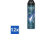 Rexona Uomo - Deodorante Spray - Cobalto Dry - Freschezza Sportiva - 150 Ml - Confezione Risparmio - 12 Pezzi