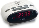 Clock Radio Lenco Ices ICR-210 White (ICR210 White)