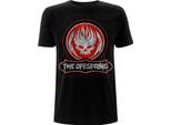 The Offspring TričKo Distressed Skull Unisex Nero 2XL