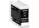 Epson T46S1 - 25 Ml - Nero Fotografico - Originale - Tintenpatrone - Per Surecolor P706, SC-P700