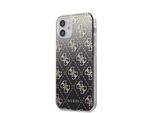 Guess Guhcp12Spcu4Ggbk Custodia Rigida 4G Gradiente Per Iphone12 Mini 5,4 Czarny/Nero