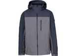 Trespass - Giacca "Curbridge"" Impermeabile Da Uomo TP6491 (S) (Grigio Tempesta)"