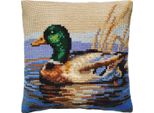 Set Di Cuscini A Punto Croce Cda "Drake"", Stampato, 40X40Cm"