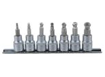 Ks Tools Set Di Bussole Esagonali Da 3/8" Con Testa Sferica 7 Pezzi - 911.3922"