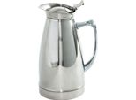 Caraffa Sottovuoto, Acciaio Inox, 2 Litri, Con Coperchio Incernierato