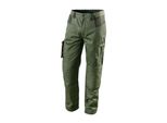 Pantaloni Di Sicurezza - Pantaloni Da Lavoro Con Protezione Per Le Ginocchia Pantaloni Di Protezione Neo Tools - Olive - Taglia: L