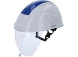 Ks Tools Elmetto Di Sicurezza Con Protezione Per Il Viso Blu - 117.0135