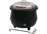 Pentola Elettrica Per Zuppa Da 10 Litri, Mestolo Incluso