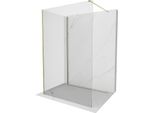 Mexen Kioto Parete Doccia Walk-In 140 X 105 Cm, Trasparente, Dorata - 800-140-212-50-00-105