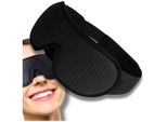 Camerazar Maschera Per Occhi Nera Per Dormire, Comoda E Leggera Per I Viaggi. "Comoda Maschera Per Gli Occhi Nera Per Dormire"""