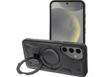Avizar, Cover Magsafe Google Pixel 9A Antiurto Con Supporto Ad Anello, Nero