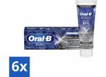 Dentifricio Oral-B 3D White Charcoal 75 Ml - Confezione Risparmio - 6 Pezzi