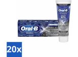 Dentifricio Oral-B 3D White Charcoal 75 Ml - Confezione Risparmio - 20 Pezzi