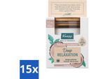 Kneipp - Candela Profumata - Rilassamento Profondo - Sandalo E Patchouli - 20 Ore Di Combustione - Confezione Risparmio - 15 Pezzi